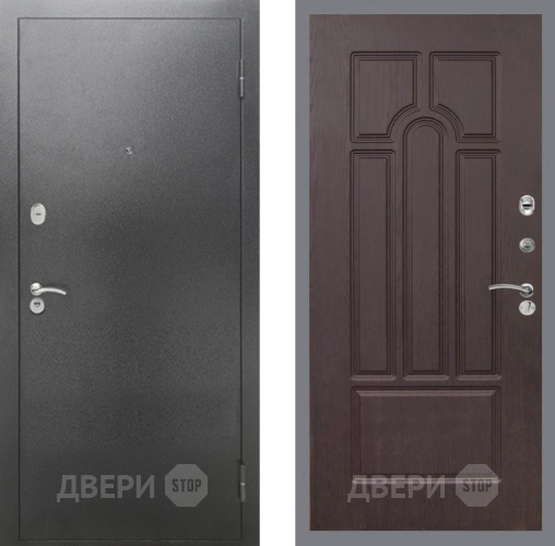 Дверь Рекс (REX) 2А Серебро Антик FL-58 Венге в Голицыно