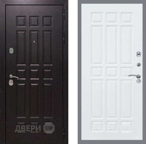 Входная металлическая Дверь Рекс (REX) 8 FL-33 Силк Сноу в Голицыно