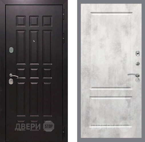 Входная металлическая Дверь Рекс (REX) 8 FL-117 Бетон светлый в Голицыно