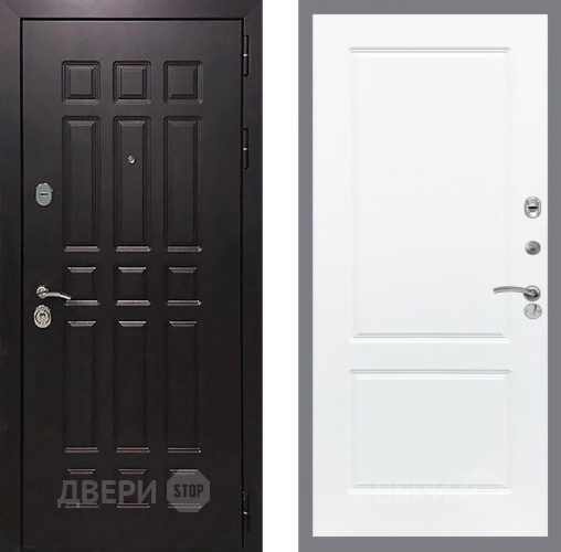 Входная металлическая Дверь Рекс (REX) 8 FL-117 Силк Сноу в Голицыно