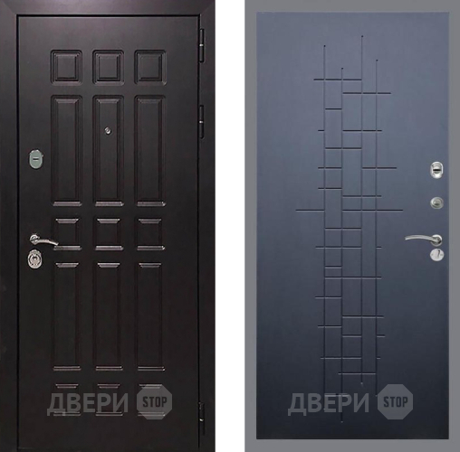 Входная металлическая Дверь Рекс (REX) 8 FL-289 Ясень черный в Голицыно