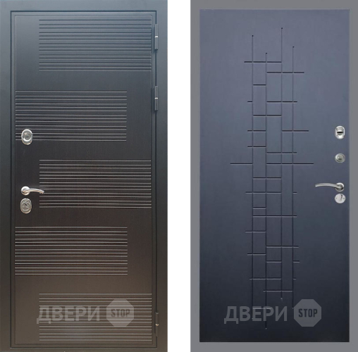 Входная металлическая Дверь Рекс (REX) премиум 185 FL-289 Ясень черный в Голицыно