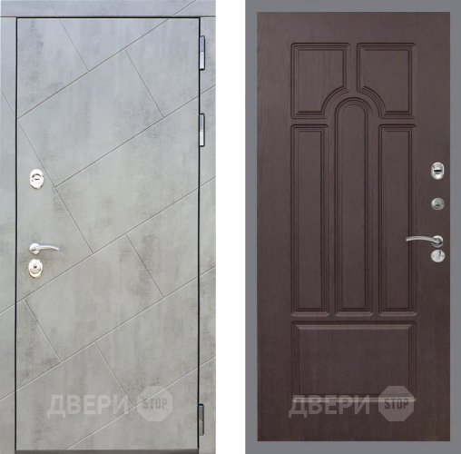 Входная металлическая Дверь Рекс (REX) 22 FL-58 Венге в Голицыно