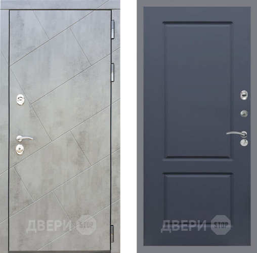 Входная металлическая Дверь Рекс (REX) 22 FL-117 Силк титан в Голицыно