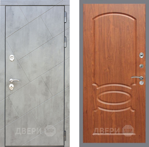 Входная металлическая Дверь Рекс (REX) 22 FL-128 Морёная берёза в Голицыно