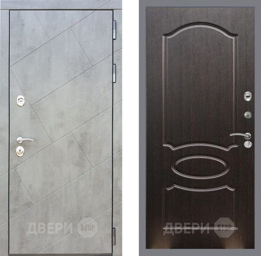 Входная металлическая Дверь Рекс (REX) 22 FL-128 Венге светлый в Голицыно
