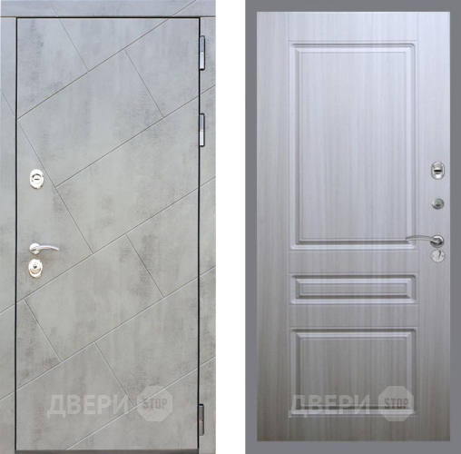 Входная металлическая Дверь Рекс (REX) 22 FL-243 Сандал белый в Голицыно
