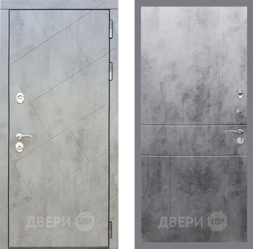 Входная металлическая Дверь Рекс (REX) 22 FL-290 Бетон темный в Голицыно