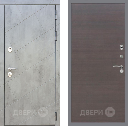 Входная металлическая Дверь Рекс (REX) 22 GL венге поперечный в Голицыно