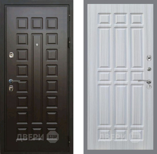 Входная металлическая Дверь Рекс (REX) Премиум 3к FL-33 Сандал белый в Голицыно