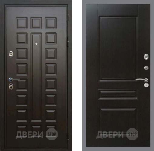 Входная металлическая Дверь Рекс (REX) Премиум 3к FL-243 Венге в Голицыно