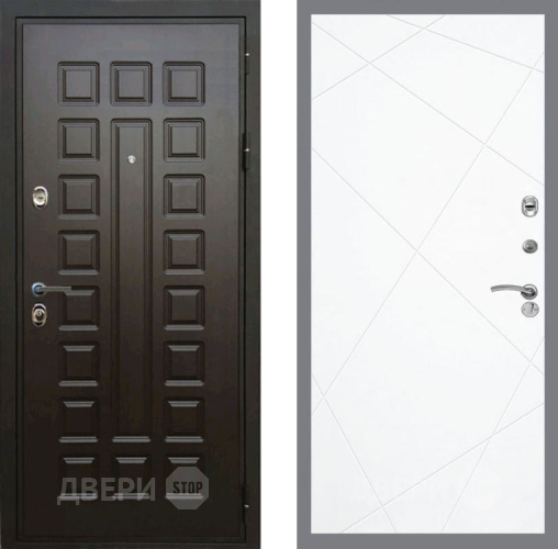 Входная металлическая Дверь Рекс (REX) Премиум 3к FL-291 Силк Сноу в Голицыно