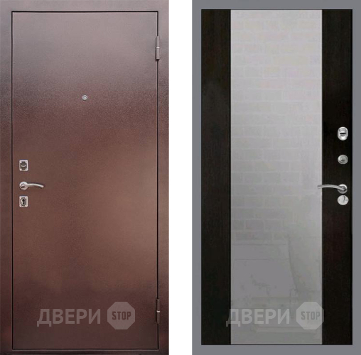 Входная металлическая Дверь Рекс (REX) 1 СБ-16 Зеркало Венге в Голицыно