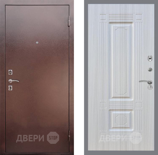 Входная металлическая Дверь Рекс (REX) 1 FL-2 Сандал белый в Голицыно