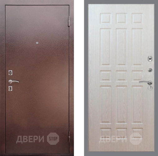 Входная металлическая Дверь Рекс (REX) 1 FL-33 Беленый дуб в Голицыно
