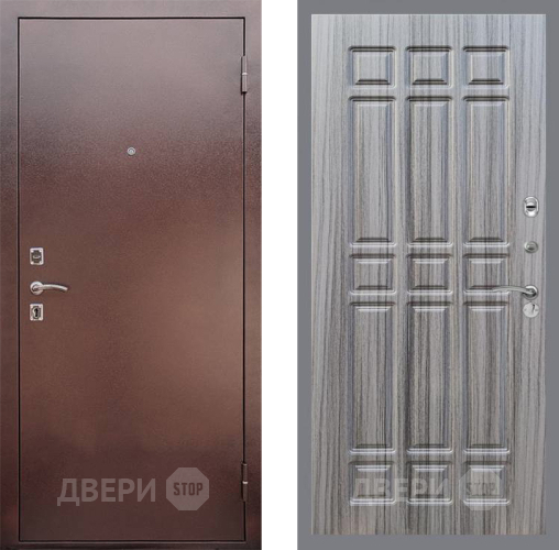 Входная металлическая Дверь Рекс (REX) 1 FL-33 Сандал грей в Голицыно
