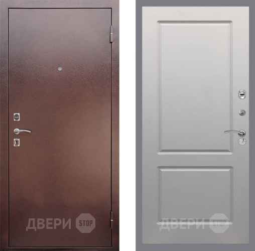 Входная металлическая Дверь Рекс (REX) 1 FL-117 Грей софт в Голицыно