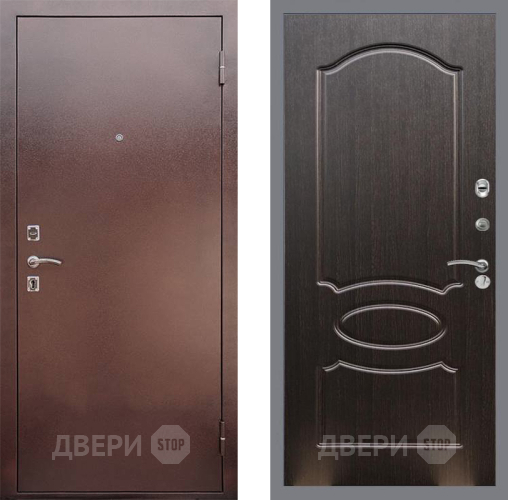 Входная металлическая Дверь Рекс (REX) 1 FL-128 Венге светлый в Голицыно