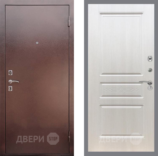 Входная металлическая Дверь Рекс (REX) 1 FL-243 Лиственница беж в Голицыно