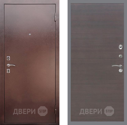 Входная металлическая Дверь Рекс (REX) 1 GL венге поперечный в Голицыно