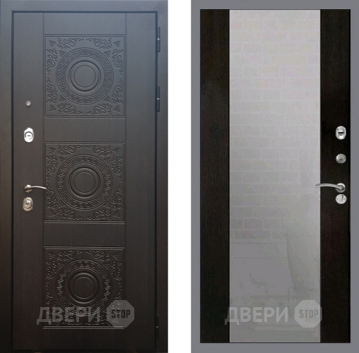 Входная металлическая Дверь Рекс (REX) 10 СБ-16 Зеркало Венге в Голицыно