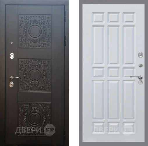 Входная металлическая Дверь Рекс (REX) 10 FL-33 Белый ясень в Голицыно