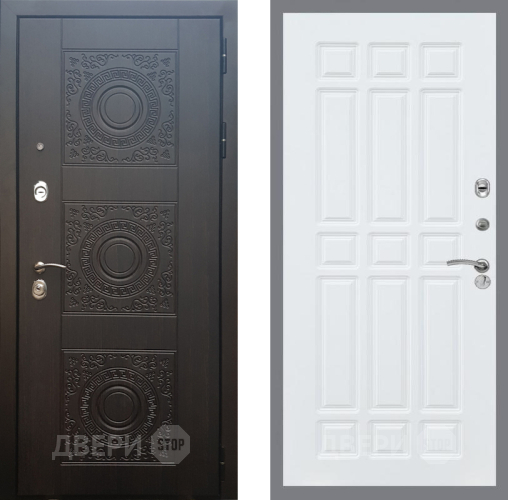 Входная металлическая Дверь Рекс (REX) 10 FL-33 Силк Сноу в Голицыно