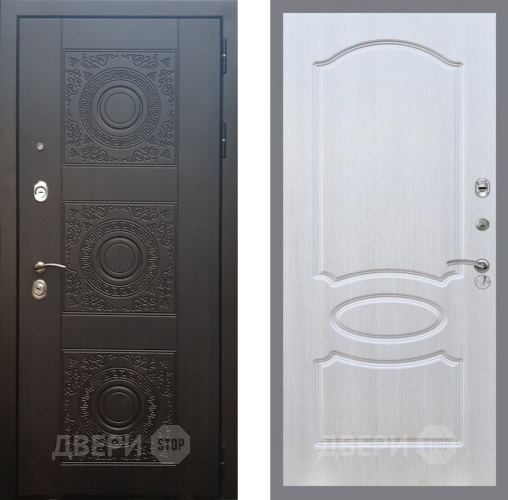 Входная металлическая Дверь Рекс (REX) 10 FL-128 Лиственница беж в Голицыно