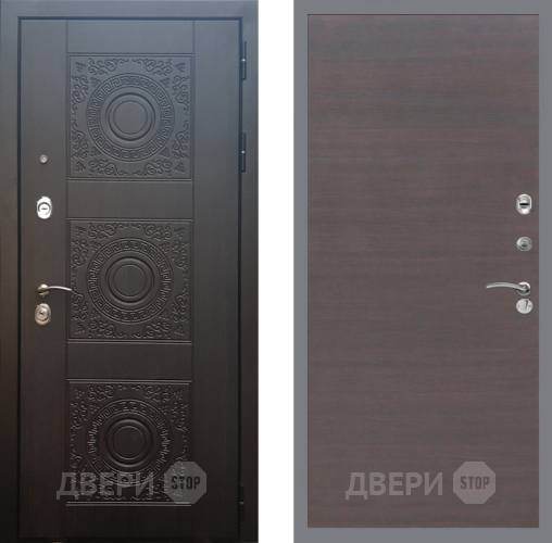 Входная металлическая Дверь Рекс (REX) 10 GL венге поперечный в Голицыно