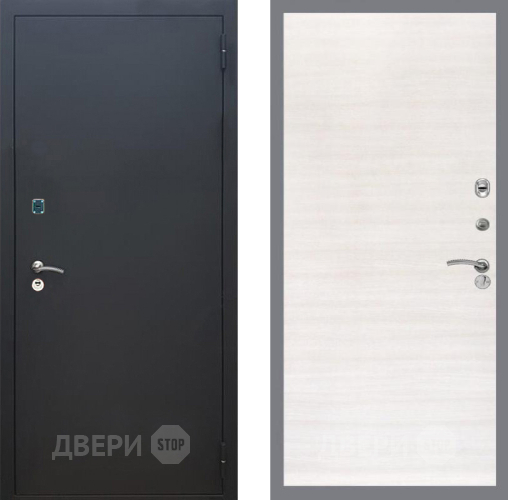Входная металлическая Дверь Рекс (REX) 1A Черный Муар GL Акация в Голицыно