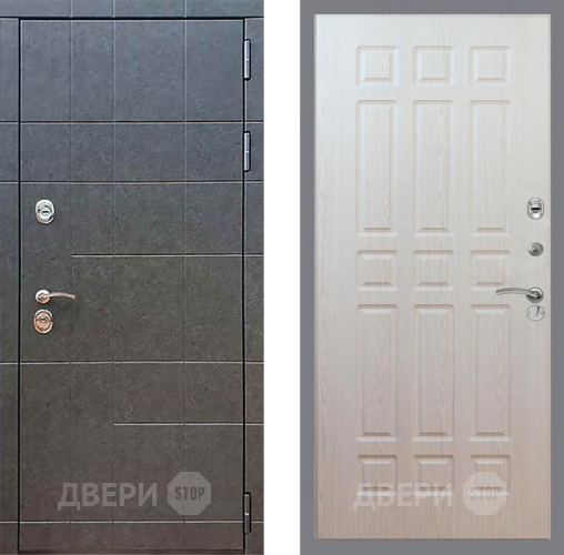 Входная металлическая Дверь Рекс (REX) 21 FL-33 Беленый дуб в Голицыно