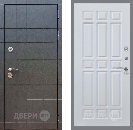 Входная металлическая Дверь Рекс (REX) 21 FL-33 Белый ясень в Голицыно