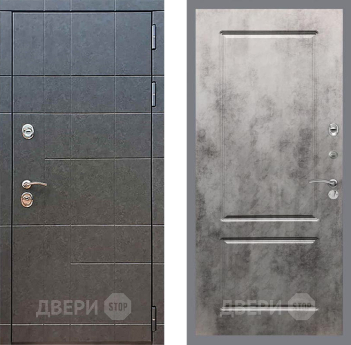 Входная металлическая Дверь Рекс (REX) 21 FL-117 Бетон темный в Голицыно