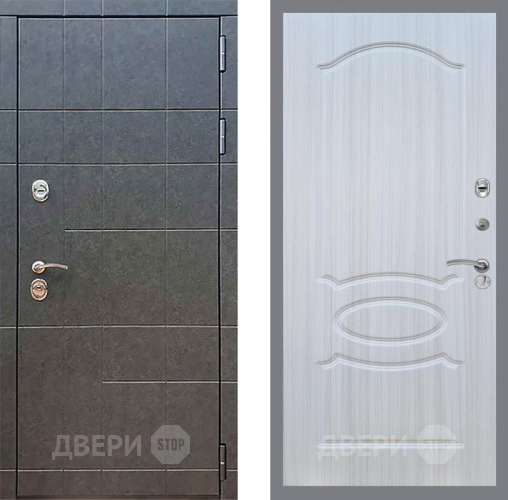 Входная металлическая Дверь Рекс (REX) 21 FL-128 Сандал белый в Голицыно