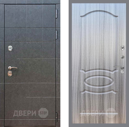 Входная металлическая Дверь Рекс (REX) 21 FL-128 Сандал грей в Голицыно