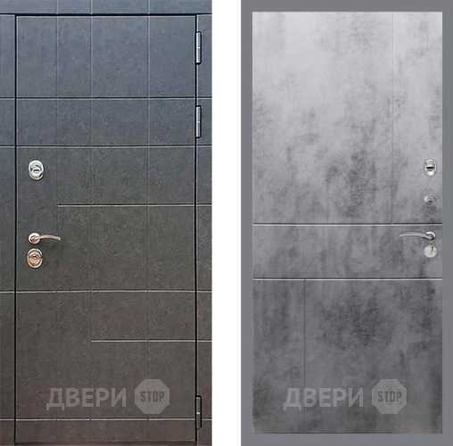 Входная металлическая Дверь Рекс (REX) 21 FL-290 Бетон темный в Голицыно