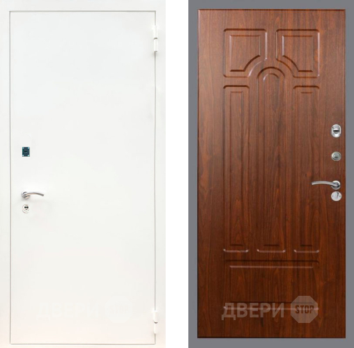 Дверь Рекс (REX) 1А Белая шагрень FL-58 Морёная берёза в Голицыно