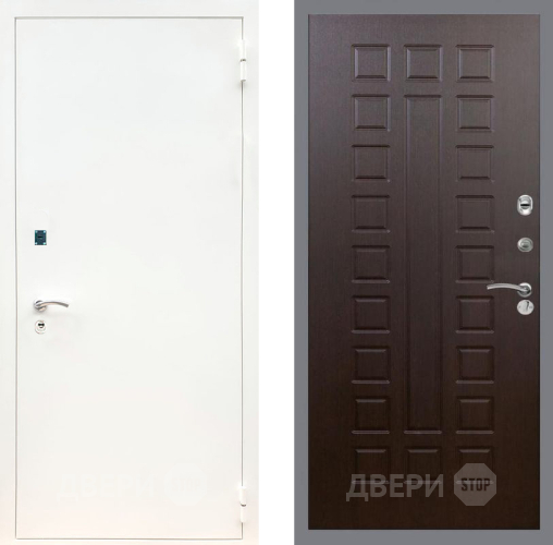 Дверь Рекс (REX) 1А Белая шагрень FL-183 Венге в Голицыно