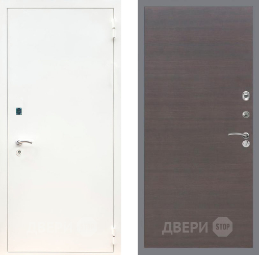 Дверь Рекс (REX) 1А Белая шагрень GL венге поперечный в Голицыно
