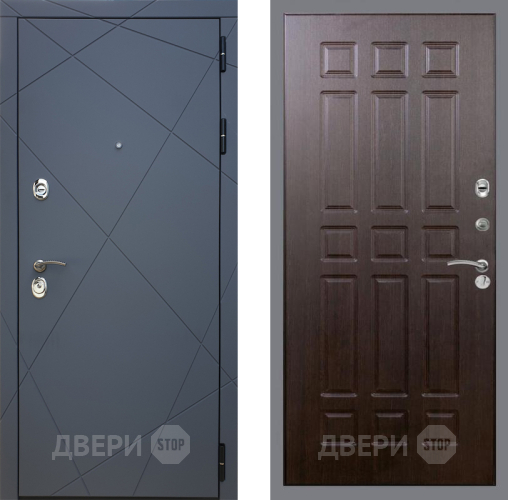 Входная металлическая Дверь Рекс (REX) 13 Силк Титан FL-33 Венге в Голицыно