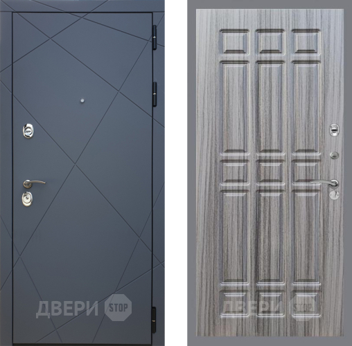 Входная металлическая Дверь Рекс (REX) 13 Силк Титан FL-33 Сандал грей в Голицыно