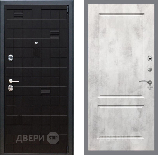 Входная металлическая Дверь Рекс (REX) 12 FL-117 Бетон светлый в Голицыно