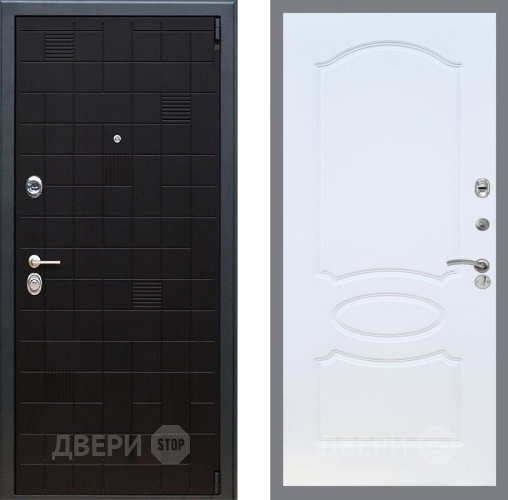 Входная металлическая Дверь Рекс (REX) 12 FL-128 Белый ясень в Голицыно
