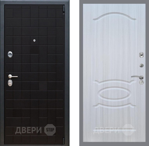 Входная металлическая Дверь Рекс (REX) 12 FL-128 Сандал белый в Голицыно