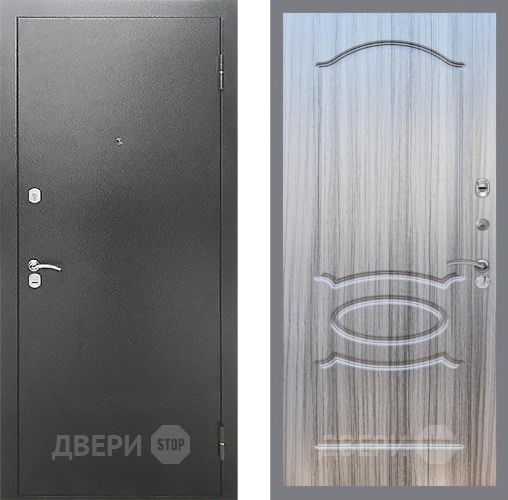 Входная металлическая Дверь Рекс (REX) Сити FL-128 Сандал грей в Голицыно