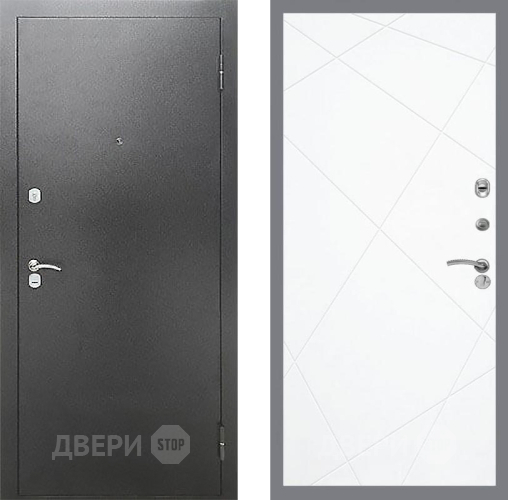 Входная металлическая Дверь Рекс (REX) Сити FL-291 Силк Сноу в Голицыно