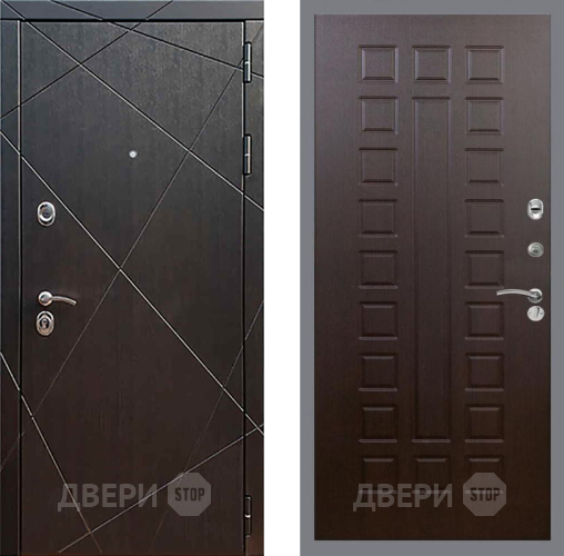 Входная металлическая Дверь Рекс (REX) 13 Венге FL-183 Венге в Голицыно