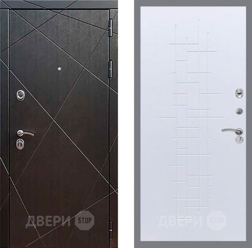 Дверь Рекс (REX) 13 Венге FL-289 Белый ясень в Голицыно