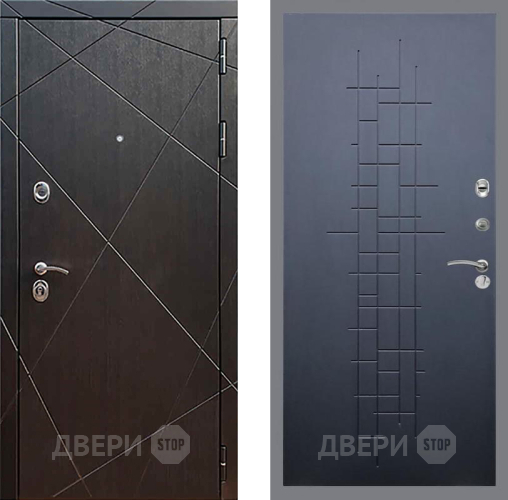 Входная металлическая Дверь Рекс (REX) 13 Венге FL-289 Ясень черный в Голицыно