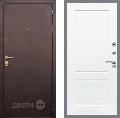 Входная металлическая Дверь Рекс (REX) Лайт 3К FL-117 Силк Сноу в Голицыно